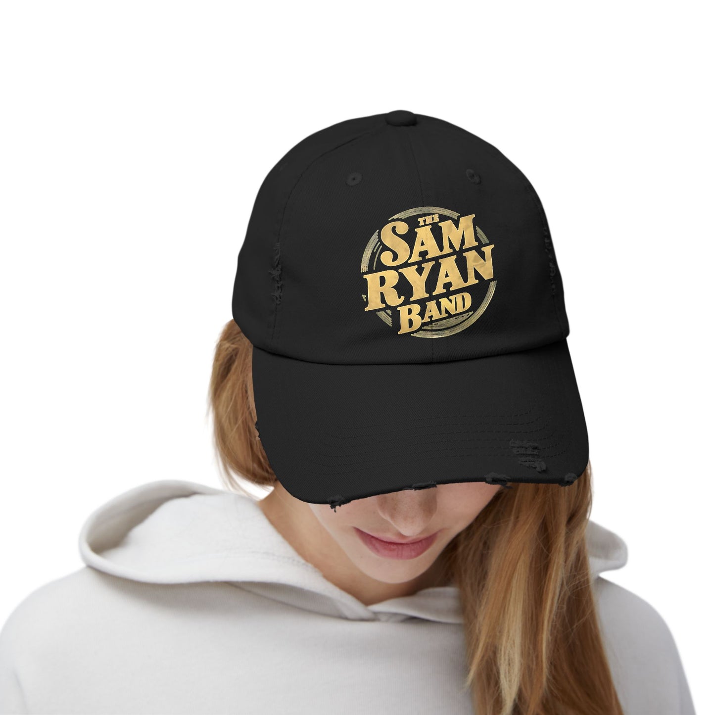 Sam Ryan Band Custom Distressed Hat