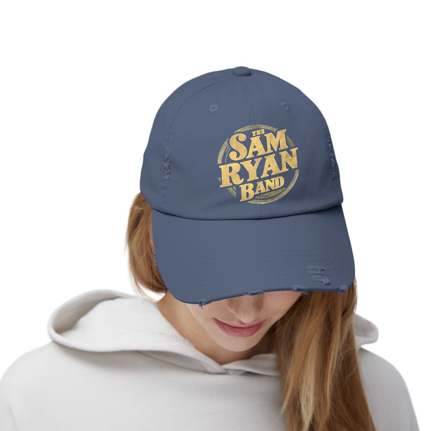 Sam Ryan Band Custom Distressed Hat