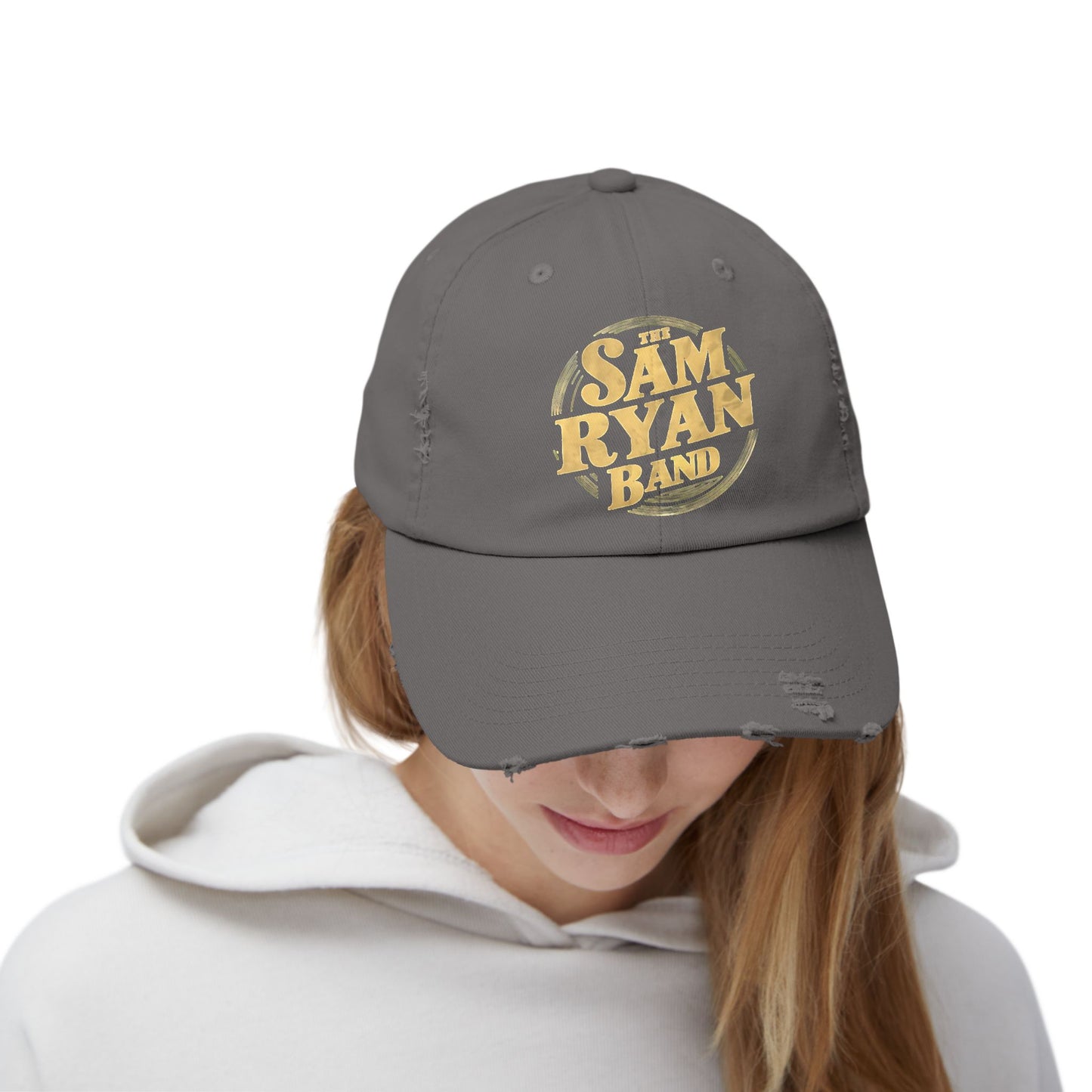 Sam Ryan Band Custom Distressed Hat